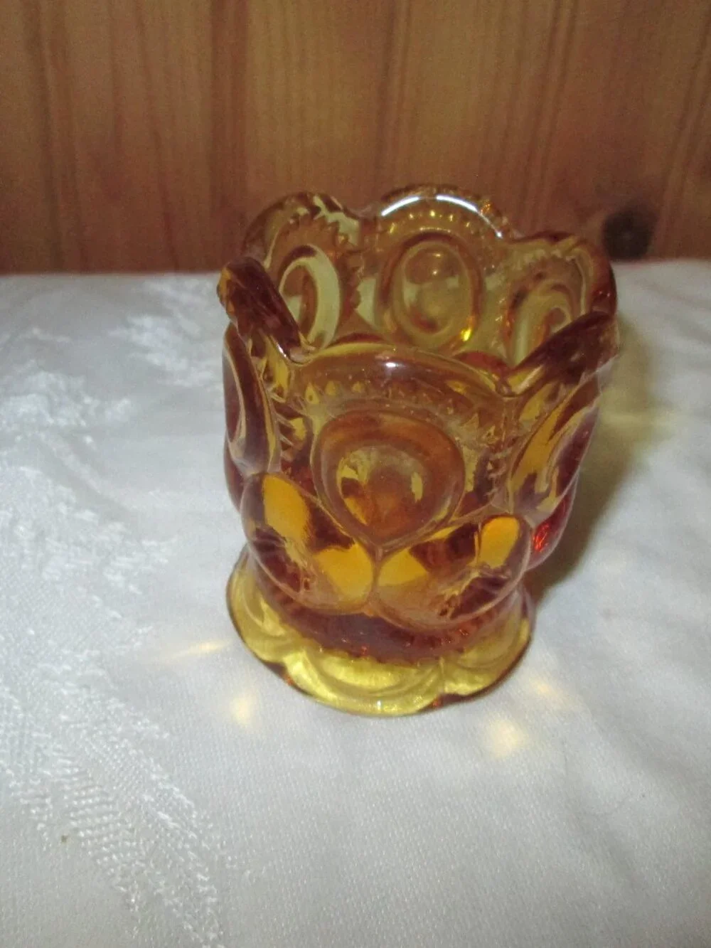 LE smith moonstar toothpick holder votive candle holder